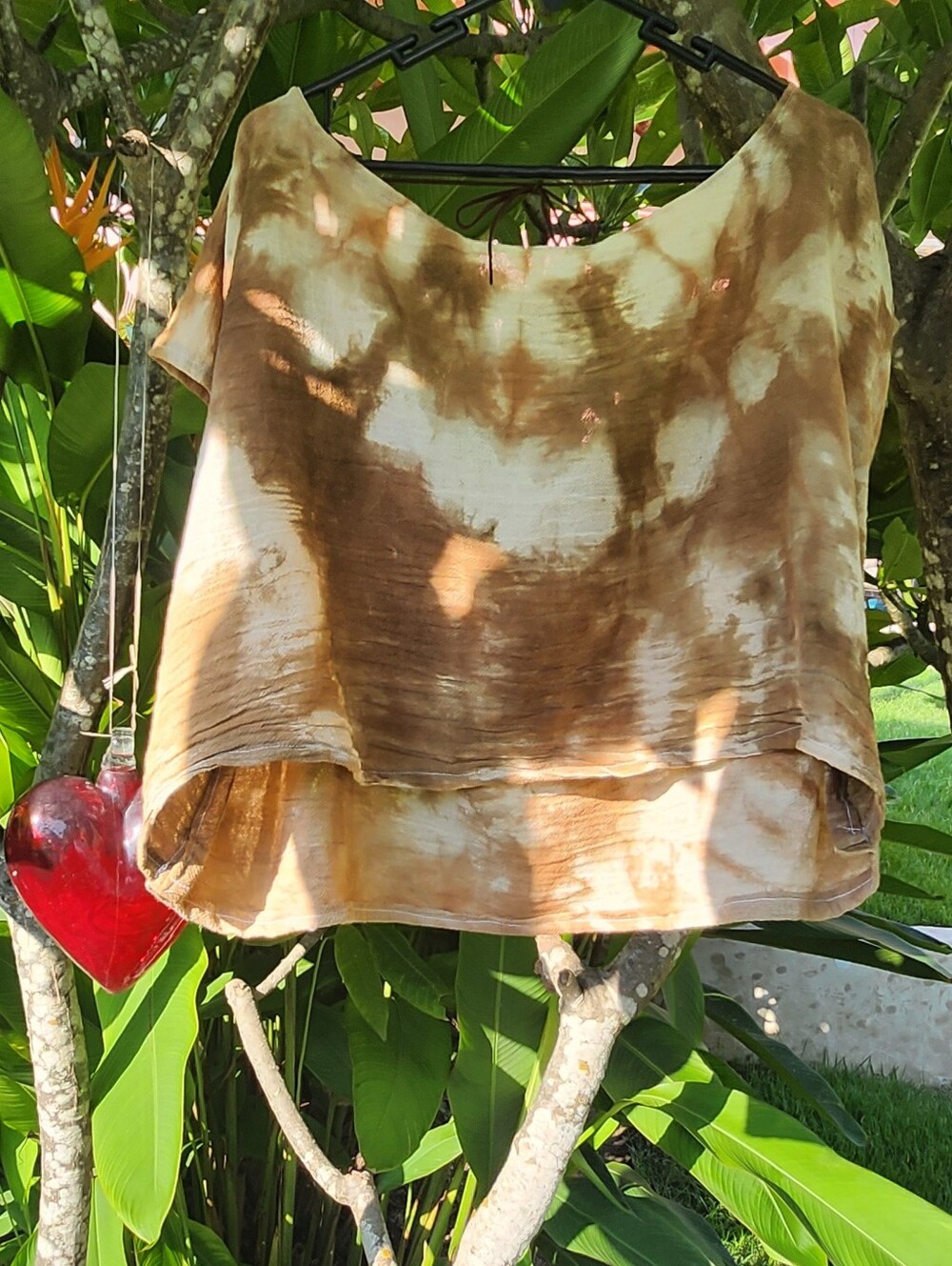 New Top Prganic Cotton & Leather